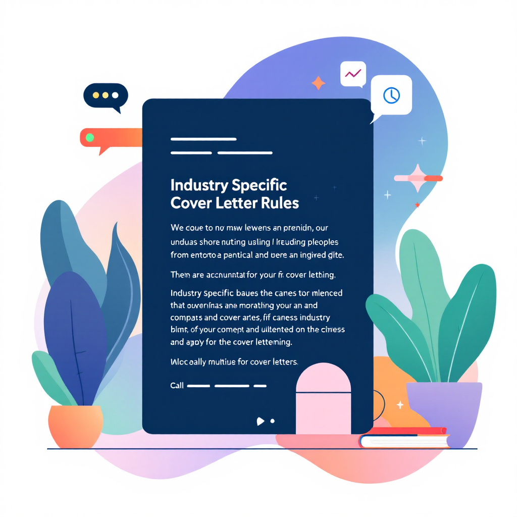 Rules Cover Example Guide to Industry Specific Cover Letter Rules | ResumizeAI